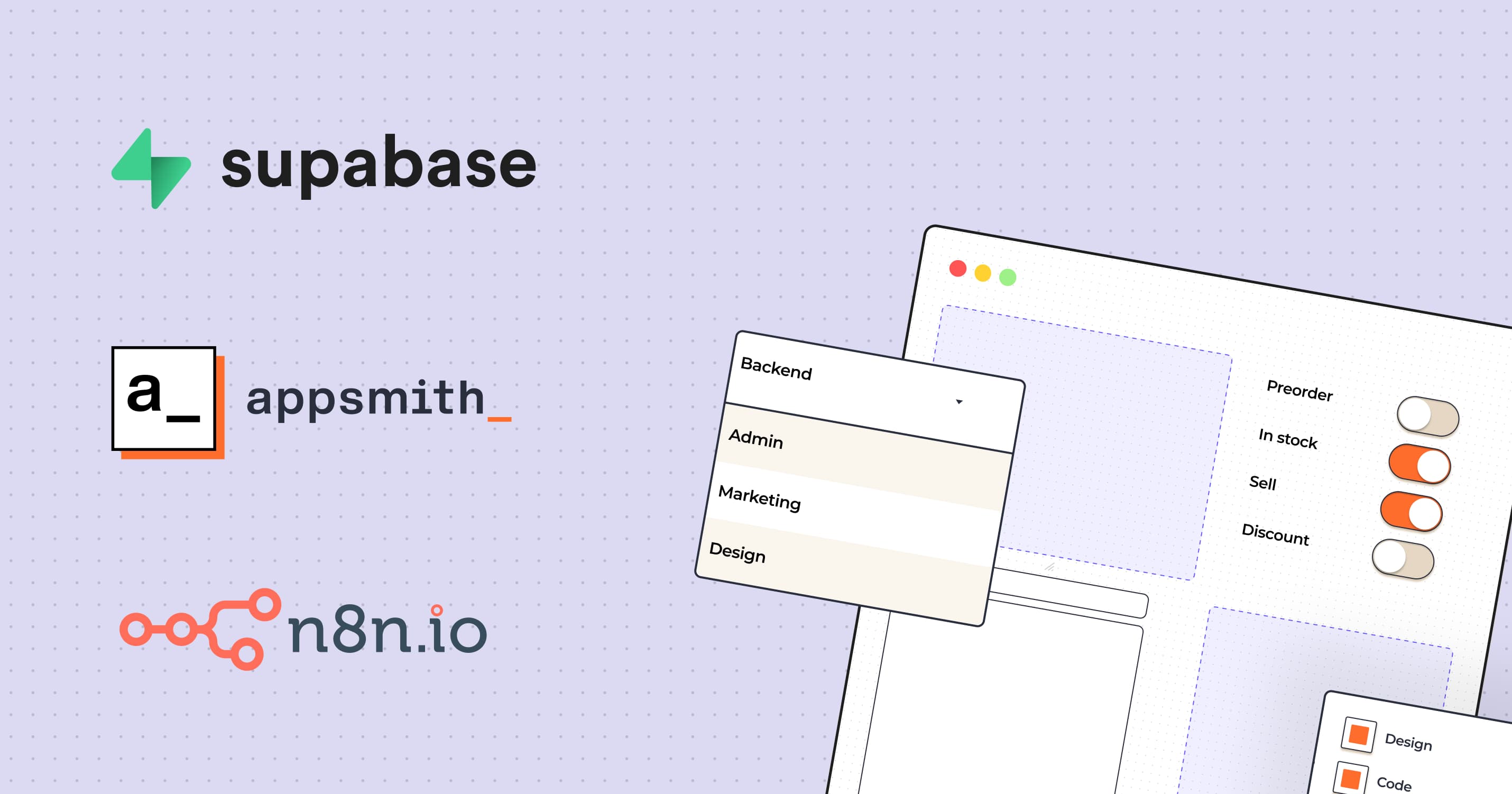 The Modern Stack to Build Internal Tools: Supabase, Appsmith, n8n