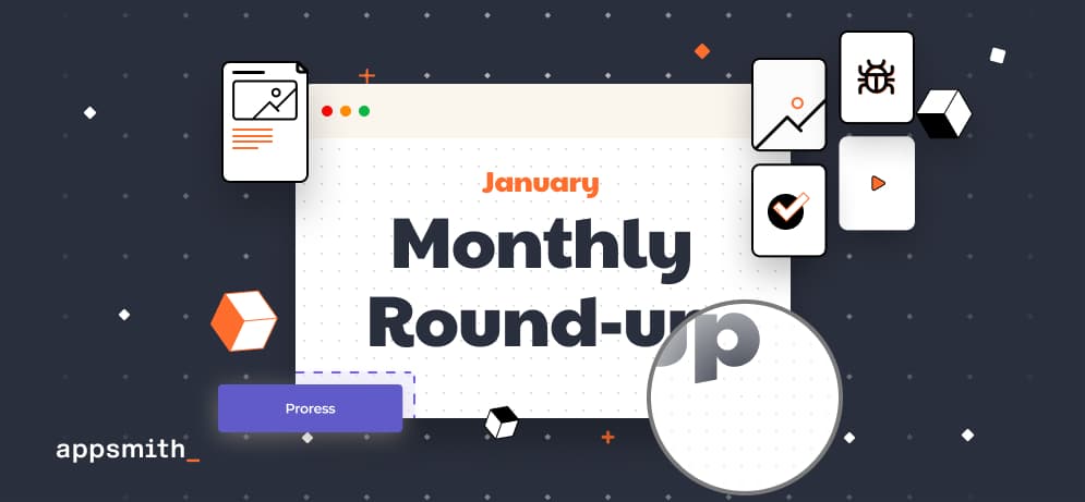 January Roundup: New Drag and Drop Experience, Progress Bar and Input Widgets!