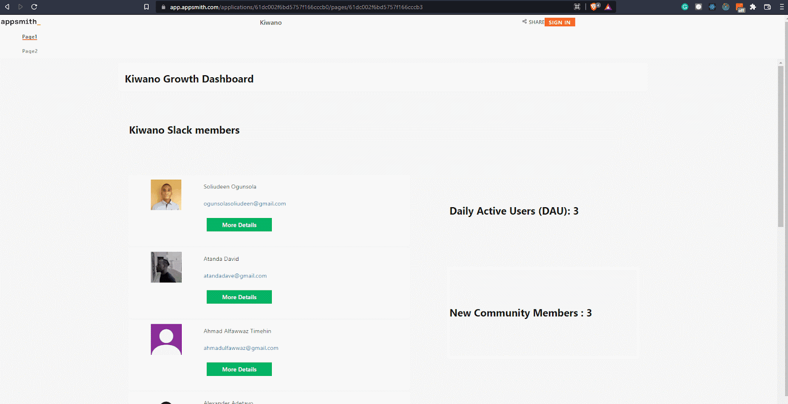 Build a Growth Dashboard Using Appsmith, Orbit, and Slack